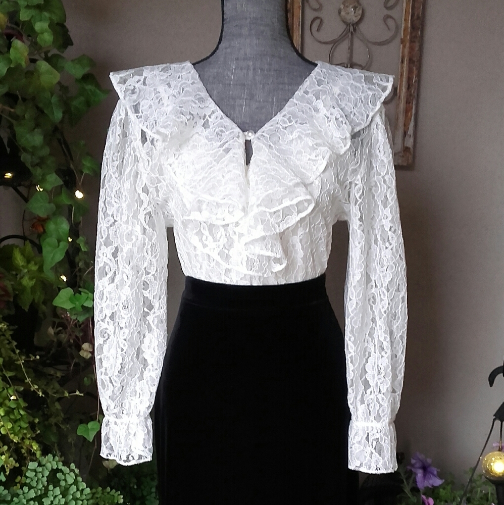 Victorian Lace Top